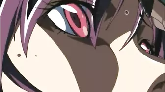 Chained hentai gets squeezed by shemale anime, titty fingering