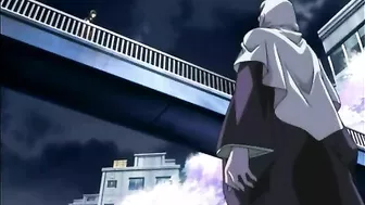 Chained hentai gets squeezed by shemale anime, titty fingering