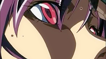 Chained hentai gets squeezed by shemale anime, titty fingering