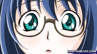 Hentai Girl Self Licks Big Tits and Fingers Wet Pussy in Anime