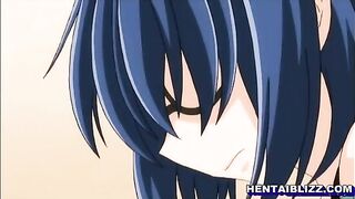 Hentai Girl Self Licks Big Tits and Fingers Wet Pussy in Anime