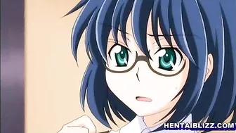 Hentai Girl Self Licks Big Tits and Fingers Wet Pussy in Anime