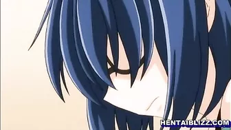 Hentai Girl Self Licks Big Tits and Fingers Wet Pussy in Anime