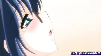 Hentai Girl Self Licks Big Tits and Fingers Wet Pussy in Anime