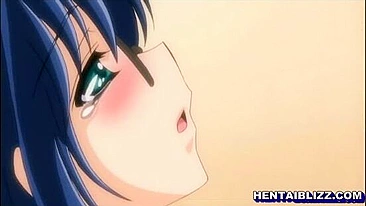 Hentai Girl Self Licks Big Tits and Fingers Wet Pussy in Anime