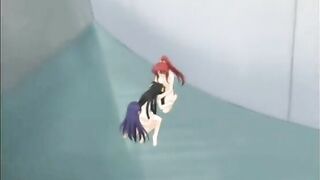 Hentai Lesbian Threesome Hard Fucked
