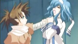 Hentai Lesbian Threesome Hard Fucked