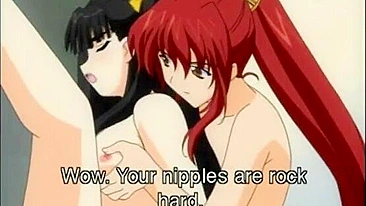 Hentai Lesbian Threesome Hard Fucked