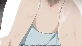 Hentai babe swings wet pussy in group fuck session, anime-style