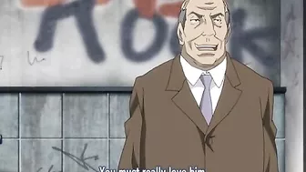 Hentai babe swings wet pussy in group fuck session, anime-style