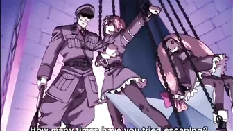 Humiliated Hentai Girls Orgy - Chained and Gangbanged by Soldiers