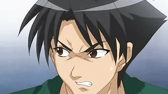 Hentai Coed Sucking Stiff Dick and Swallowing Cum in the Toilet