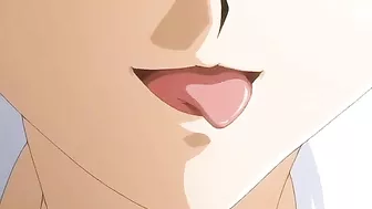 Hentai Coed Sucking Stiff Dick and Swallowing Cum in the Toilet