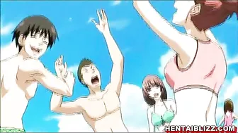 Watching Anime Friends Get Fucked in Hentai Video