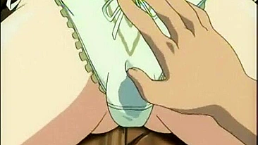 Bondage hentai dildoed and wetpussy fucked,  bondage,  roped,  dildoed,  anime,  tied