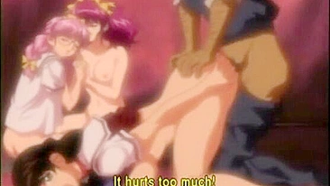 Bondage Schoolgirl Fucked by Ebony Pervert Guy - Hentai Video