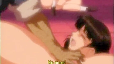 Bondage Schoolgirl Fucked by Ebony Pervert Guy - Hentai Video