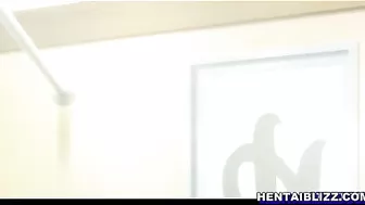 Busty hentai maid gets fingered ass and doggystyle fucked, anime,  busty,  hentai,  maid,  fingered