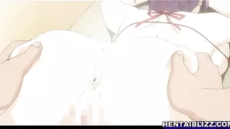 Busty hentai maid gets fingered ass and doggystyle fucked, anime,  busty,  hentai,  maid,  fingered