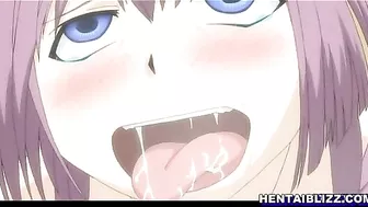 Busty hentai maid gets fingered ass and doggystyle fucked, anime,  busty,  hentai,  maid,  fingered