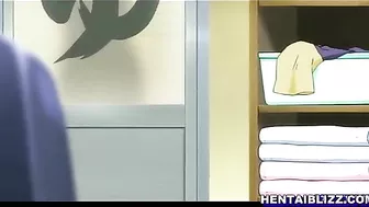 Busty hentai maid gets fingered ass and doggystyle fucked, anime,  busty,  hentai,  maid,  fingered