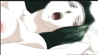 Japanese Bigboobs Hentai Gets Sucked Hard on Her Hairy Pussy