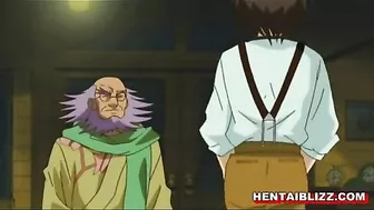 Hentai Cutie Gets Squeezed Tits, Chained and Fingered