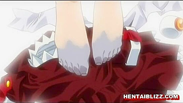 Hentai Cutie Gets Squeezed Tits, Chained and Fingered