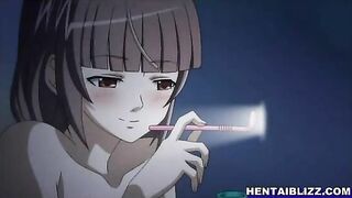 Japanese Busty Hentai Porn - Hot Sucking and Riding Stiff Dicks