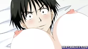 Japanese Busty Hentai Porn - Hot Sucking and Riding Stiff Dicks