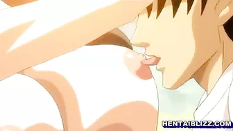 Hentai Porn Video - Big Boobs Fingering Pussy and Standing Fuck