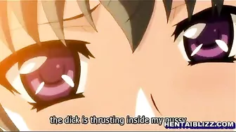 Hentai Porn Video - Big Boobs Fingering Pussy and Standing Fuck