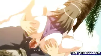 Hentai Porn Video - Big Boobs Fingering Pussy and Standing Fuck