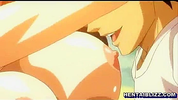 Hentai Porn Video - Big Boobs Fingering Pussy and Standing Fuck