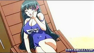 Hentai Porn Video - Big Boobs Fingering Pussy and Standing Fuck