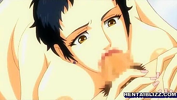 Hentai Porn Video - Big Boobs Sixty-Nine Style Oral Sex and Hot Riding Dick