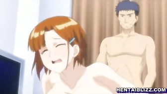 Mom's Big Tit Threesome Fuck