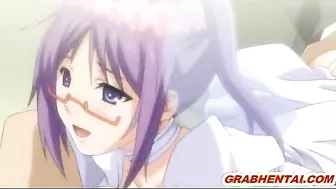 Hentai Coed Gangbanged and Facial Cumshot in the Train