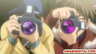 Hentai Coed Gangbanged and Facial Cumshot in the Train