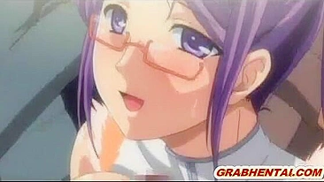 Hentai Coed Gangbanged and Facial Cumshot in the Train