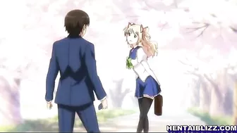 Bigboobs hentai footjob a stiff cock, bigboobs,  hentai,  footjob,  tits,  anime