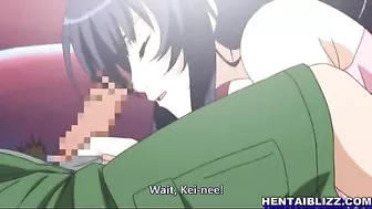 Bigboobs hentai footjob a stiff cock, bigboobs,  hentai,  footjob,  tits,  anime