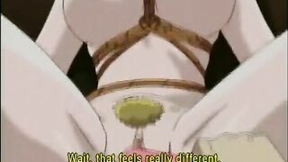 Hentai Porn Video - Roped Woman with Firm Tits Begs for Mercy during Fucking