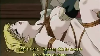 Hentai Porn Video - Roped Woman with Firm Tits Begs for Mercy during Fucking