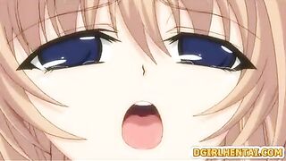 Shemale hentai coed gets assfucked and facial cumshot