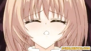 Shemale hentai coed gets assfucked and facial cumshot