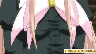 Shemale hentai coed gets assfucked and facial cumshot