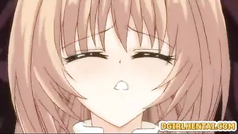 Shemale hentai coed gets assfucked and facial cumshot