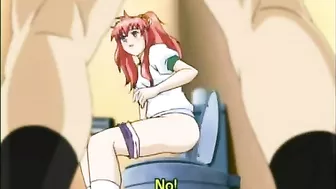 Schoolgirl hentai gets assfucked in the toilet by teacher, anime,  schoolgirl,  hentai,  coed,  assfucked,  toilet