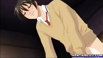 Big Tits Hentai Porn Video - Hot Pokin' and Watchin' with Friends